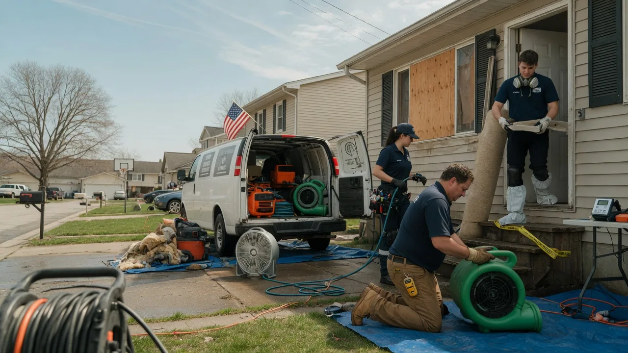 Water Damage Restoration in Huntley, MT near me